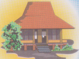 Traditional houses (rumah adat/ rumah tradisional) in 